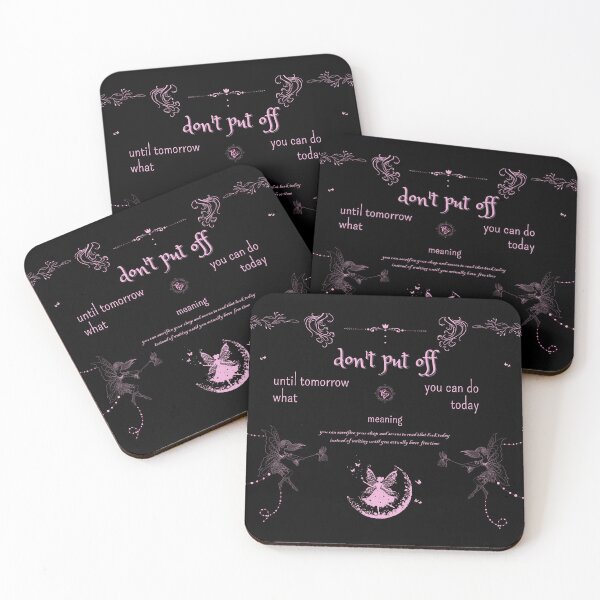 Item preview, Today - black & pink designed and sold by ProsetoPrint.