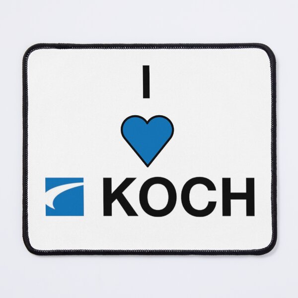 Item preview, I heart Koch Blue  designed and sold by MrDaddyTs.