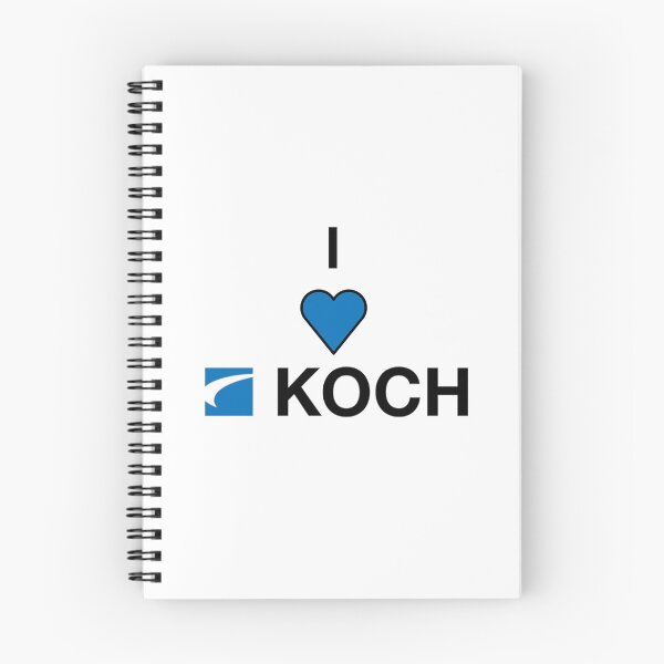 Item preview, I heart Koch Blue  designed and sold by MrDaddyTs.