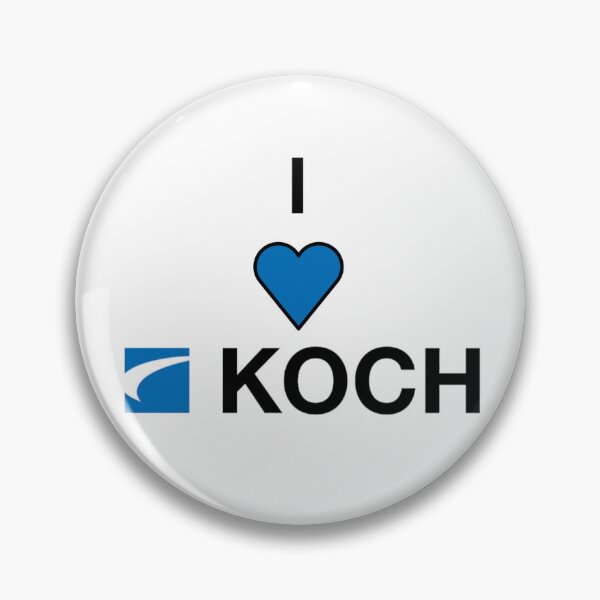 Item preview, I heart Koch Blue  designed and sold by MrDaddyTs.