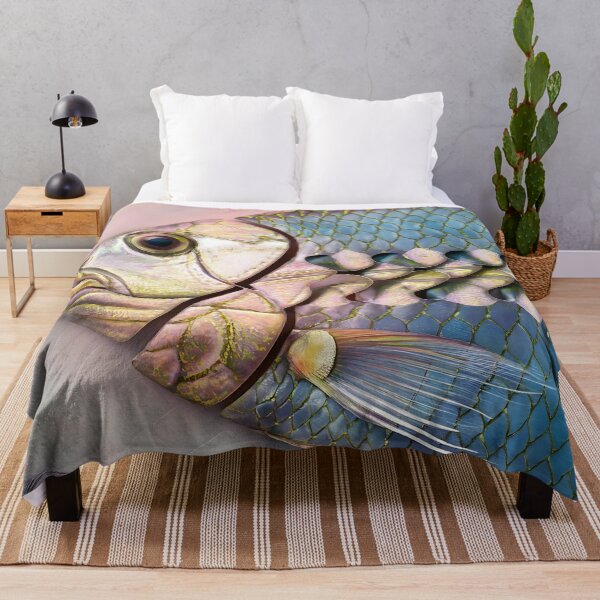 Item preview, Shimmering Fish Scales: Vibrant Nature's Puzzle designed and sold by PrintableByZaah.