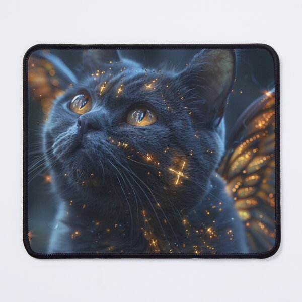 Item preview, British Shorthair Kitten with Enchanted Wings designed and sold by Nocturne Paws.