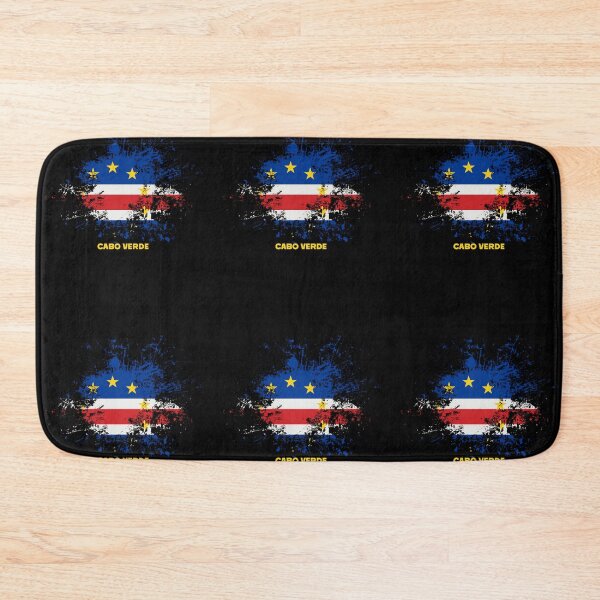 Item preview, Cabo Verdean Watercolor Flag, Vintage Cabo Verde Flag designed and sold by Flag Outfit.