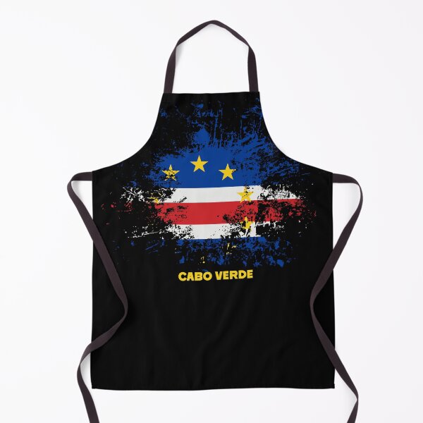 Artikelvorschau, Cabo Verdean Aquarell Flagge, Vintage Cabo Verde Flagge entworfen und verkauft von Flag Outfit.