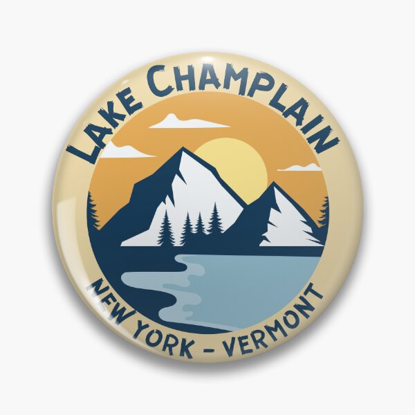 Item preview, Lake Champlain New York Vermont Lakes designed and sold by MomentumCloset.