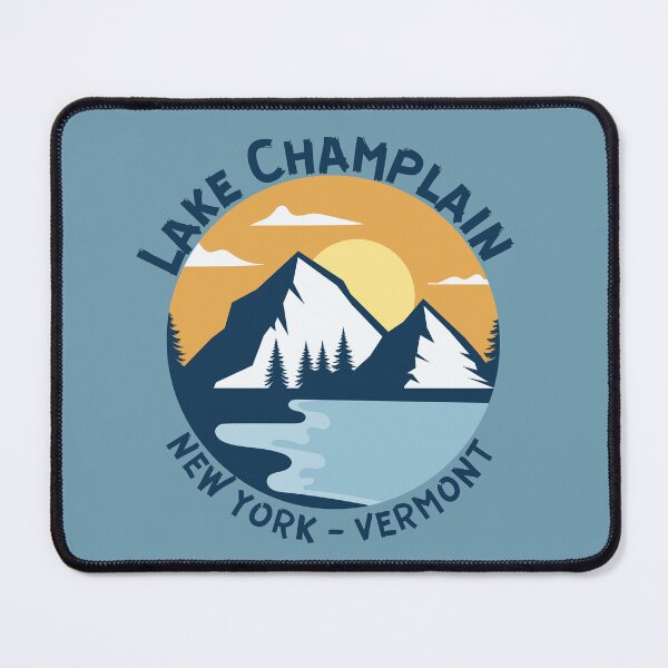 Item preview, Lake Champlain New York Vermont Lakes designed and sold by MomentumCloset.