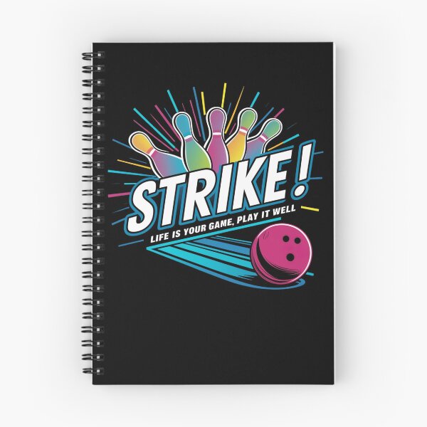 Item preview, Strike! Life Is Your Game Bowling Lover Design designed and sold by BunBuntheDog-.