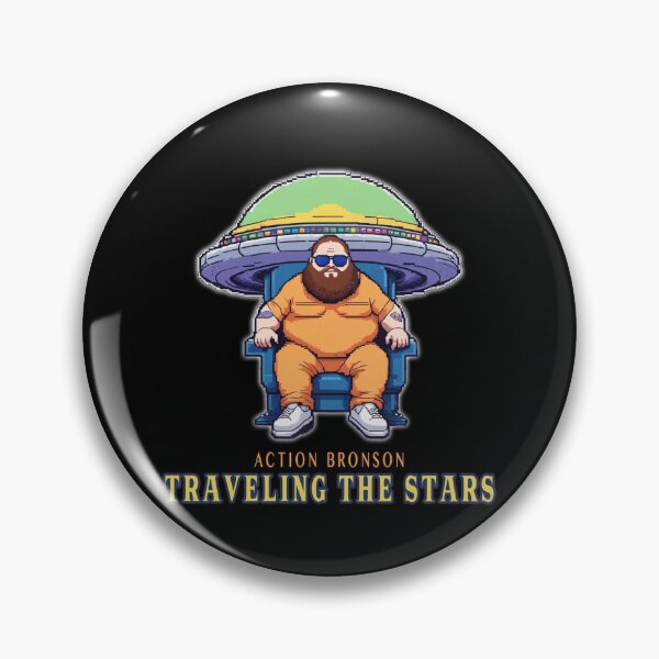 Item preview, Action Bronson, UFO, Spaceship, Original Fan Art designed and sold by Burn-Ego.