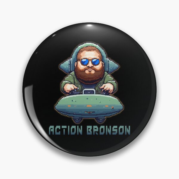 Item preview, Action Bronson, UFO, Space Bike, Original Fan Art designed and sold by Burn-Ego.