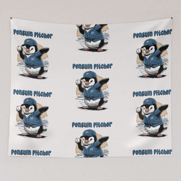 Item preview, Penguin baseball designed and sold by Rajasekar.