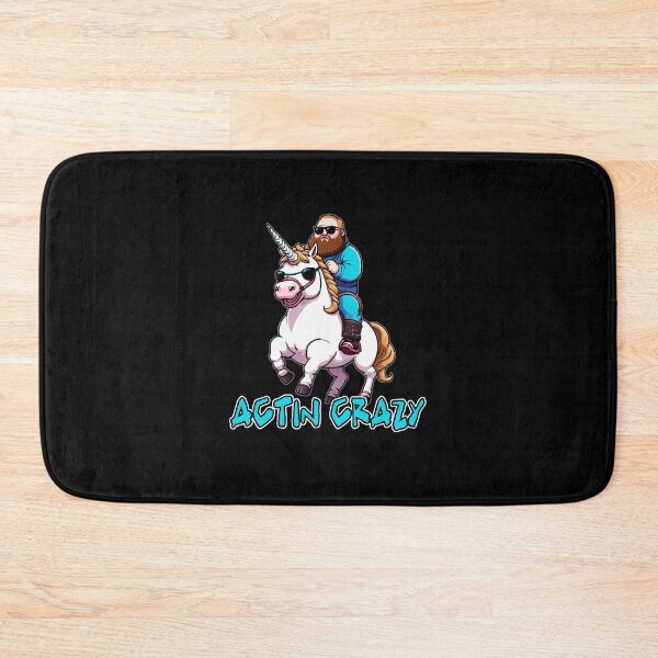 Item preview,  Action Bronson, Actin Crazy, Unicorn, Original Fan Art designed and sold by Burn-Ego.