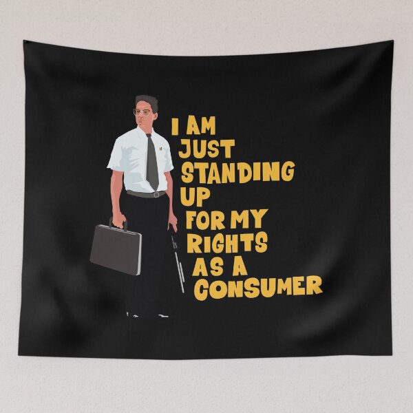 Item preview, Falling Down Tribute: Michael Douglas Illustration - Consumer Rights Defender designed and sold by Boogosh.