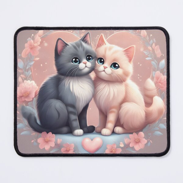 Item preview, Lovely Cats in Love designed and sold by InwzaDesign.