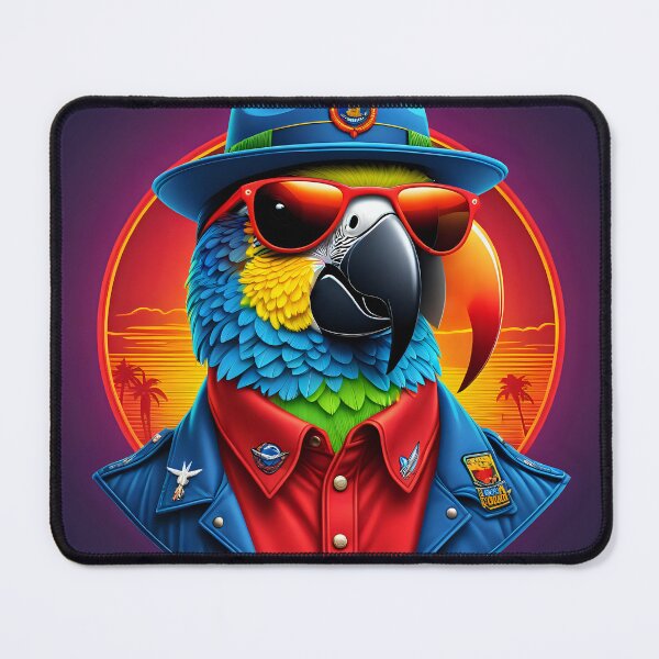 Item preview, Gabriel the Parrot Happy pilot and airplane instructor designed and sold by roman747.