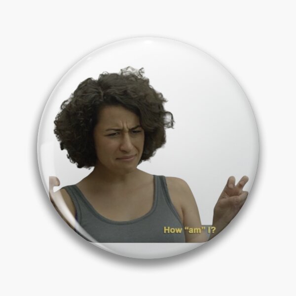 Item preview, Ilana "How 'Am' I?", Broad City designed and sold by QuickPrints.