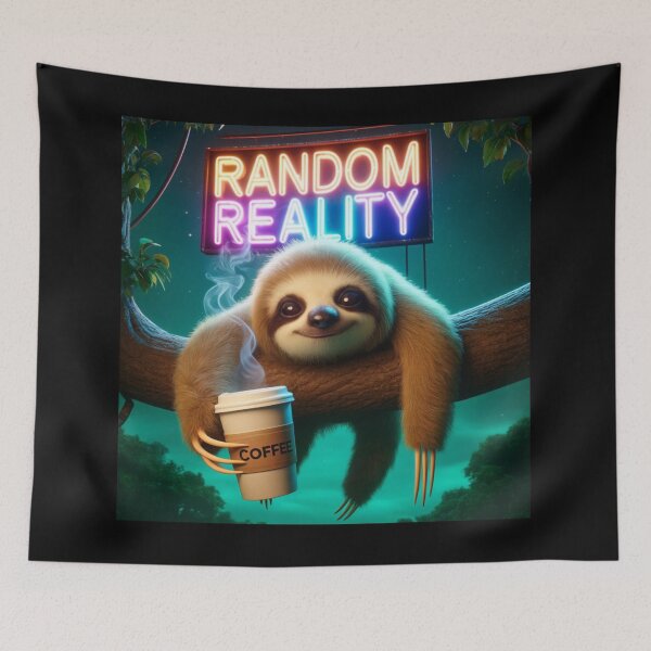Item preview, Random Reality - Coffee Sloth designed and sold by Random-Reality.