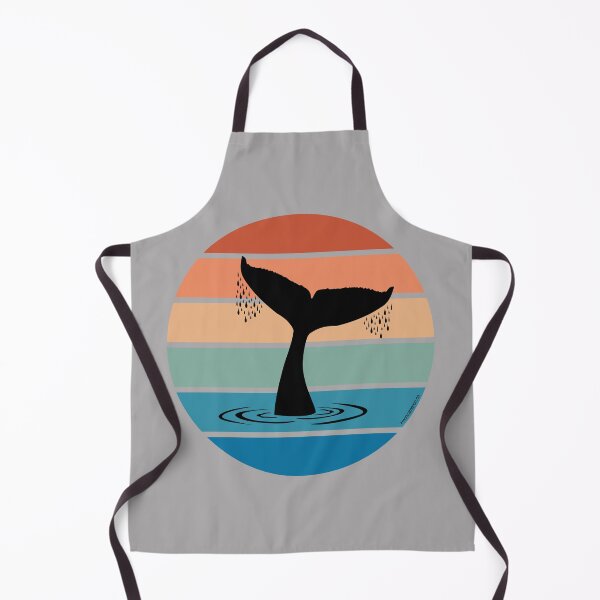 Item preview, Whale breach design with whale tail breaching design designed and sold by Kevin Cameron.