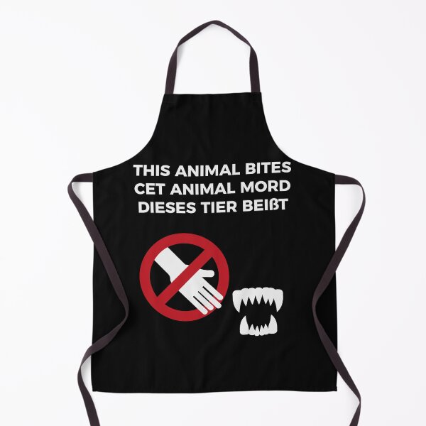 Item preview, Warning This Animal Bites designed and sold by rakath.