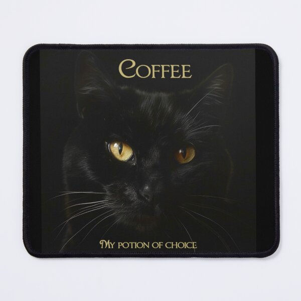 Item preview, black cat coffee designed and sold by Richard Craven.