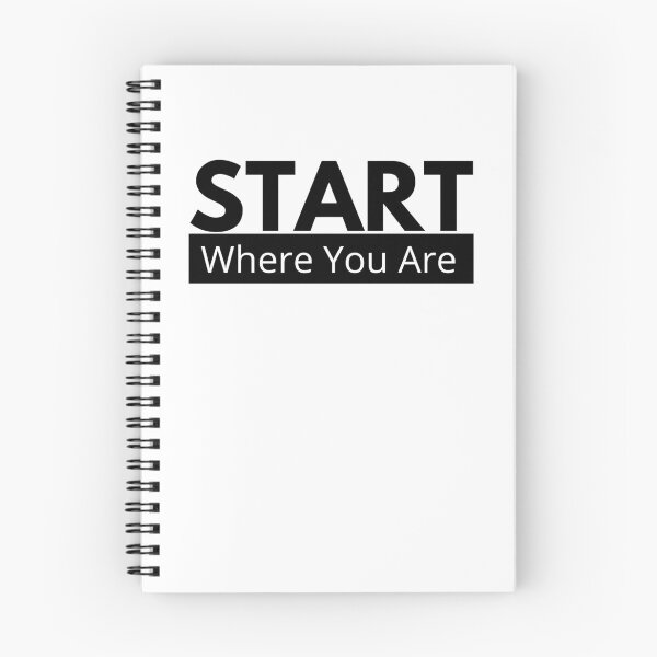 Item preview, start where you are designed and sold by kestey.