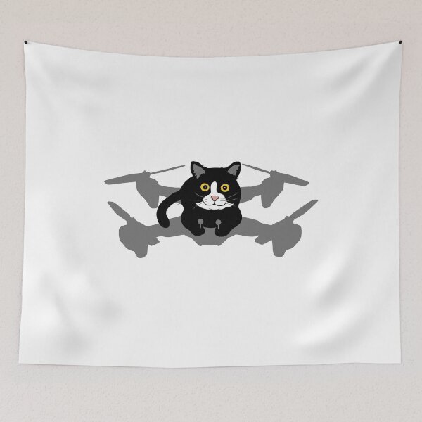 Item preview, Cat On a Drone designed and sold by AMERICANCHEEZ.