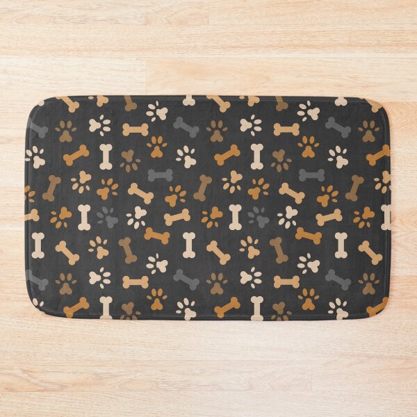 Item preview, Dog Bones and Paws Pattern Design designed and sold by WaggingTails97.