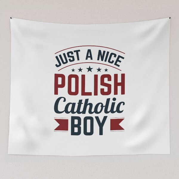 Item preview, Just a Nice Polish Catholic Boy designed and sold by jaygo.