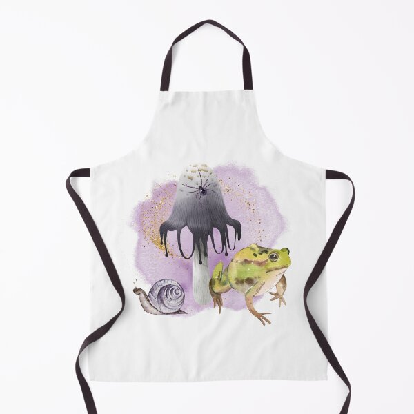 Item preview, Toxic Creepy Toadstool Toad Frog Spider and Snail designed and sold by WildWoodlandWitch.