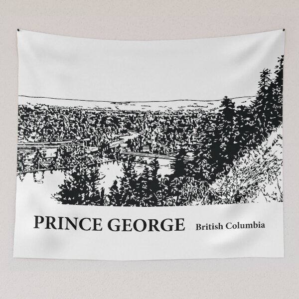 Item preview, Prince George British Columbia designed and sold by Lakeric Cityscapes.