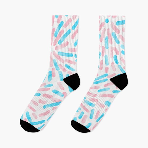Item preview, Fireworks Abstract Trans Pride Flag Pink Blue White designed and sold by JoyfulJen.