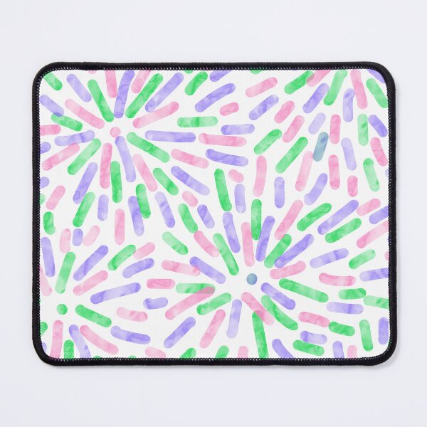 Item preview, Fireworks Abstract Trigender Pride Flag Purple Green Pink designed and sold by JoyfulJen.