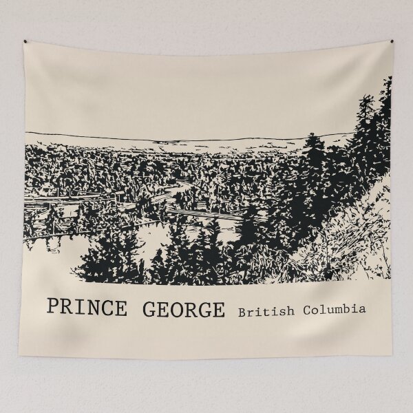 Item preview, Prince George British Columbia designed and sold by Lakeric Cityscapes.