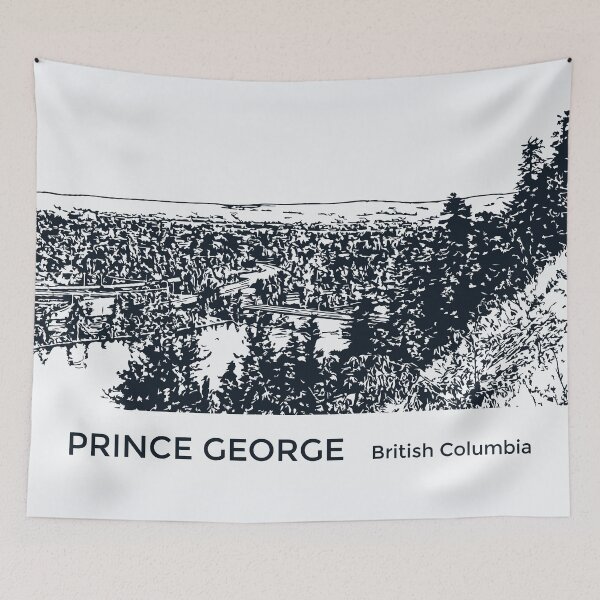 Item preview, Prince George British Columbia designed and sold by Lakeric Cityscapes.