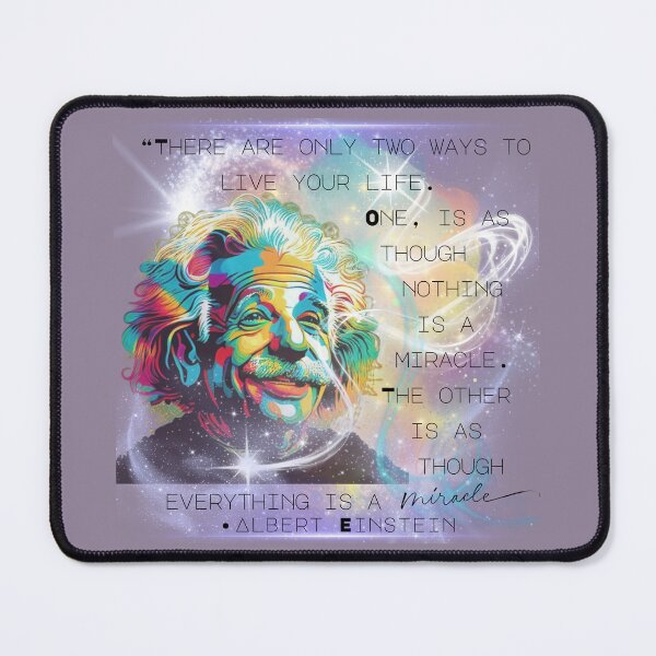Aperçu de l'œuvre Les grandes citations d'Albert Einstein créée et vendue par Artsy-Appeal.