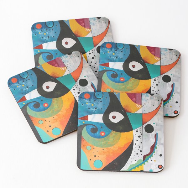 Item preview, Modern Colorful Abstract Art designed and sold by Guesso.