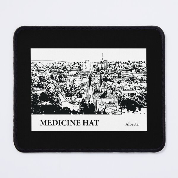 Artikelvorschau, Medicine Hat, Alberta entworfen und verkauft von Lakeric Cityscapes.