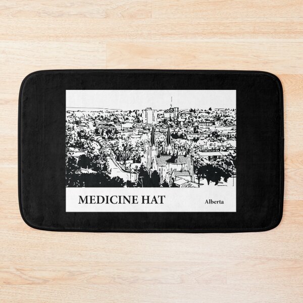 Item preview, Medicine Hat Alberta designed and sold by Lakeric Cityscapes.