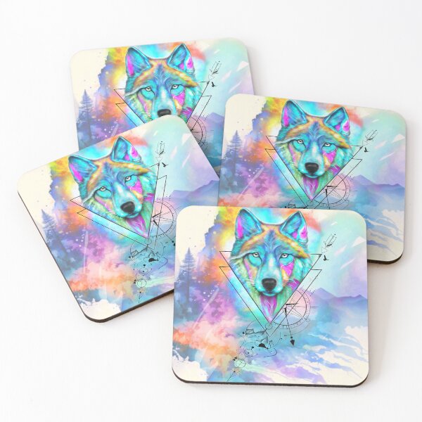 Item preview, Galaxy wolf designed and sold by MeliiisandreArt.