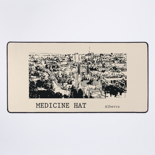 Artikelvorschau, Medicine Hat, Alberta entworfen und verkauft von Lakeric Cityscapes.