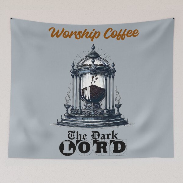Item preview, Worship Coffee | Dark Lord designed and sold by TheInkyOwl-TIO.