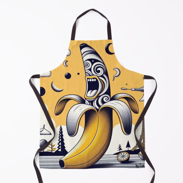 Item preview, Dreamscape of the Screaming Banana - banana surreal style designed and sold by Funny-Banana.