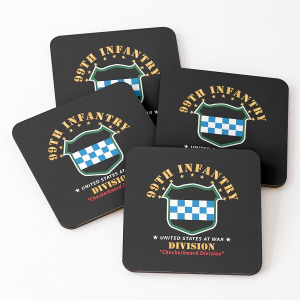 Item preview, 99th Infantry Division - Checkerboard Division X 300 designed and sold by Military Insignia Products.