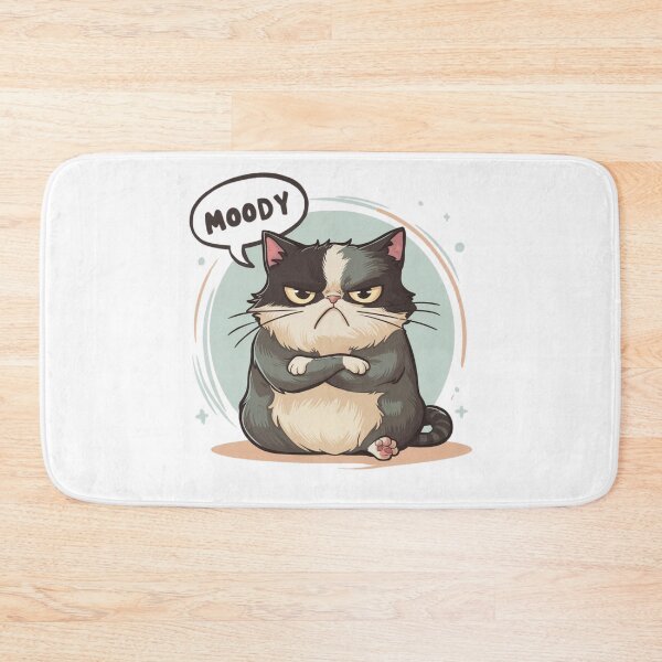Item preview, Moody Grumpy Cat designed and sold by The Style Yard.