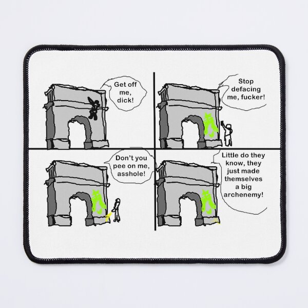 Item preview, Comic Capers: The Punderful Adventures of Arch-Nemesis! designed and sold by Ignorant-Artist.