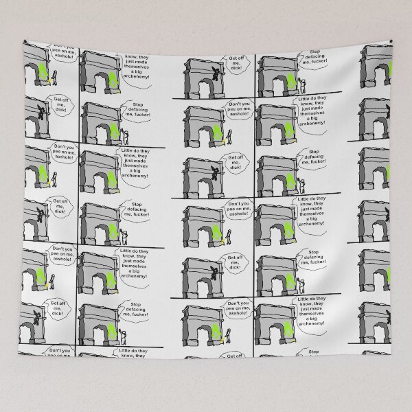 Item preview, Comic Capers: The Punderful Adventures of Arch-Nemesis! designed and sold by Ignorant-Artist.