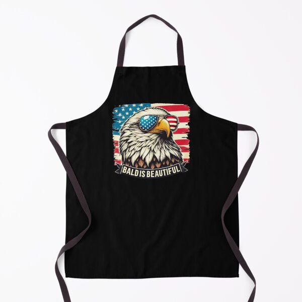Item preview, Bald Is Beautiful 4th Of July Bald Eagle designed and sold by TomFrontierArt.