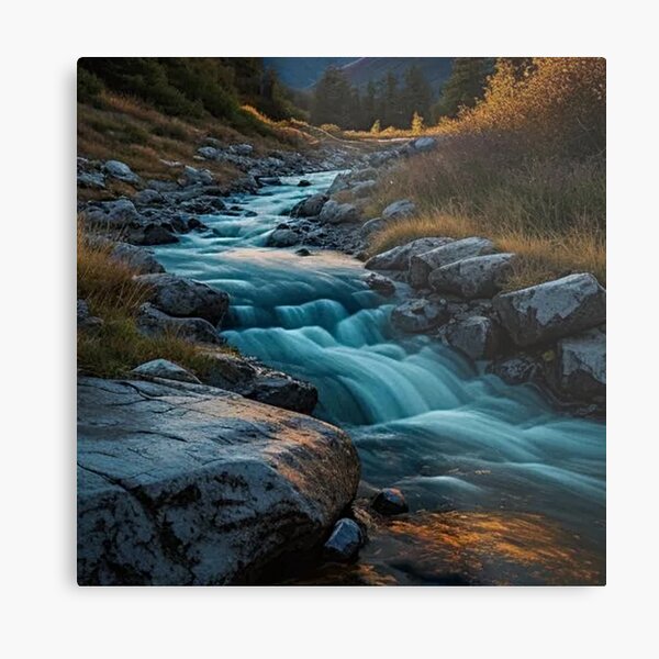 Item preview, A Mountain Stream designed and sold by trailsitravel.