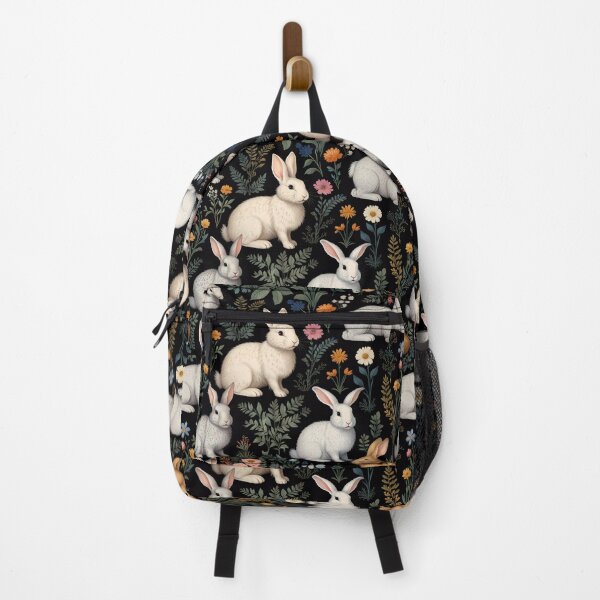 Item preview, Cute little bunny rabbit wallpaper design designed and sold by FocusedArt.