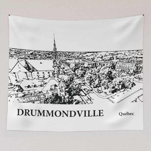 Item preview, Drummondville Québec designed and sold by Lakeric Cityscapes.