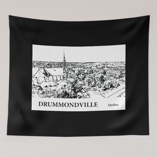 Item preview, Drummondville Québec designed and sold by Lakeric Cityscapes.